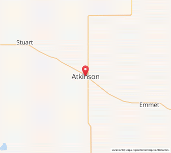 Atkinson Ne Map Atkinson, NE Sunrise and Sunset Times