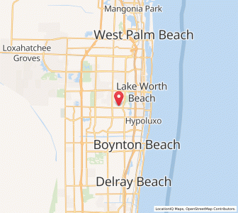 Map of Atlantis, Florida