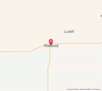 Map of Atwood, Kansas