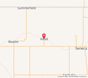 Map of Axtell, Kansas