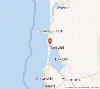 Map of Barview, Oregon