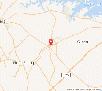 Map of Batesburg-Leesville, South Carolina