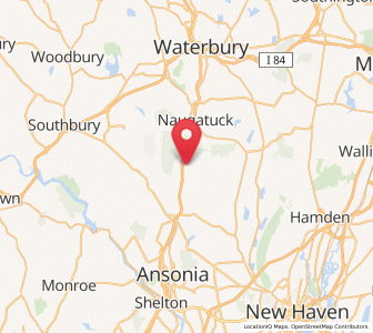 Map of Beacon Falls, North Carolina