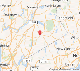Map of Bedford, New York