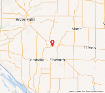 Map of Beldenville, Wisconsin