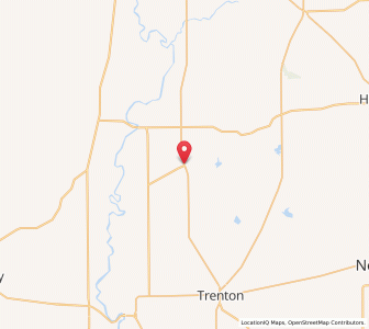 Map of Bell, Florida