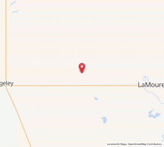 Map of Berlin, North Dakota