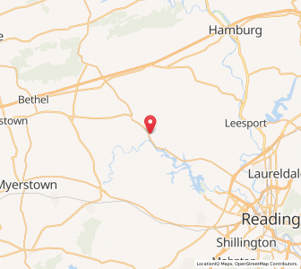 Map of Bernville, Pennsylvania