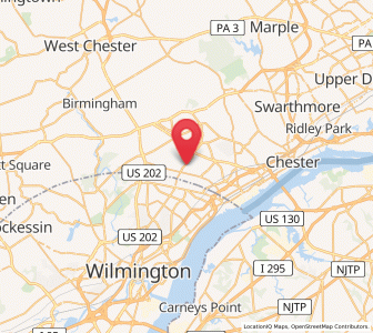 Map of Bethel Township, Pennsylvania