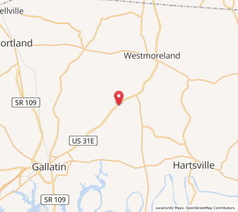 Map of Bethpage, Tennessee