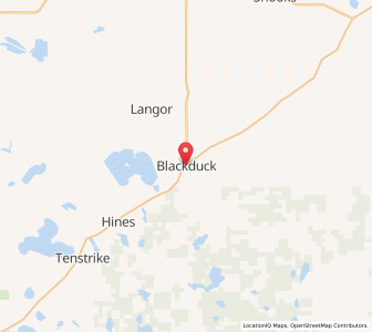 Map of Blackduck, Minnesota