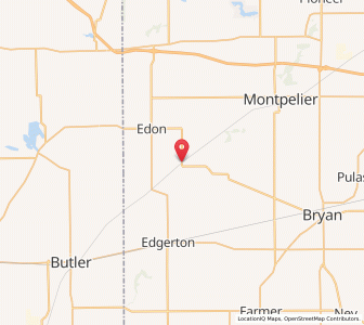 Map of Blakeslee, Ohio