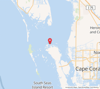 Map of Bokeelia, Florida