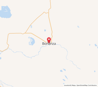 Map of Bonanza, Oregon
