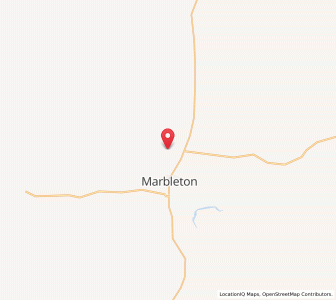 Map of Miley Memorial Field - BPI, Wyoming