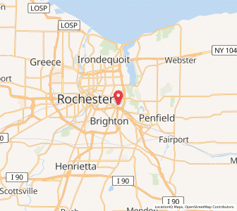 Map of Brighton, New York