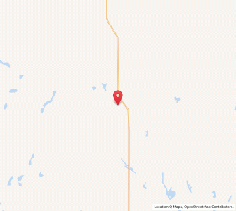 Map of Brocket, North Dakota
