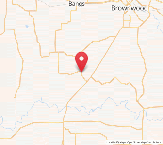 Map of Brookesmith, Texas