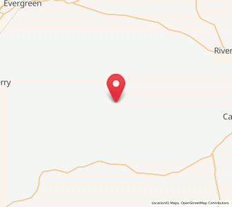 Map of Brooklyn, Alabama