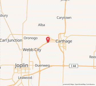 Map of Brooklyn Heights, Missouri