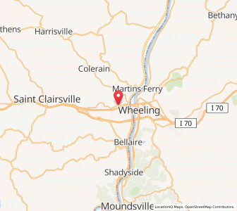 Map of Brookside, Ohio