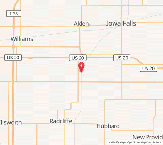 Map of Buckeye, Iowa