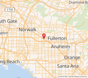 Map of Buena Park, California