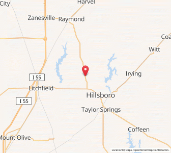 Map of Butler, Illinois