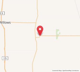 Map of Butte City, California