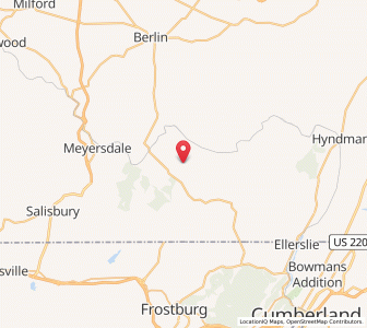 Map of Callimont, Pennsylvania