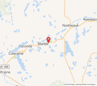 Map of Calumet, Minnesota