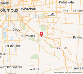 Map of Canal Winchester, Ohio