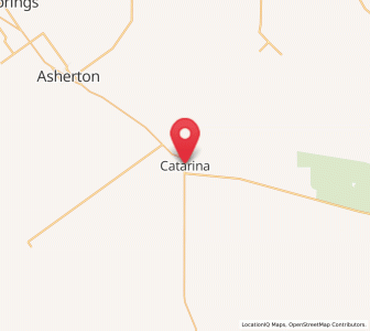 Map of Catarina, Texas