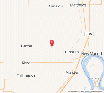 Map of Catron, Missouri