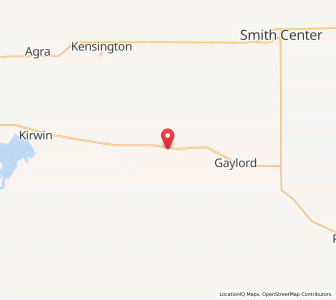 Map of Cedar, Kansas