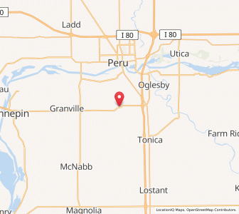 Map of Cedar Point, Illinois