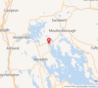 Map of Center Harbor, New Hampshire