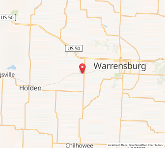 Map of Centerview, Missouri