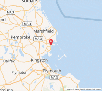 Map of Chatham, Massachusetts