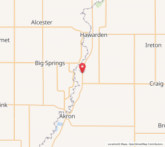 Map of Chatsworth, Iowa