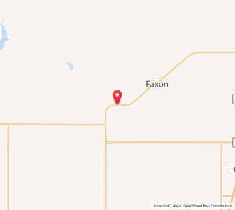 Map of Chattanooga, Oklahoma