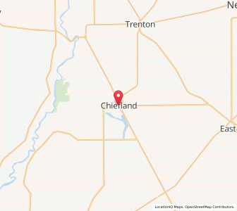 Map of Chiefland, Florida