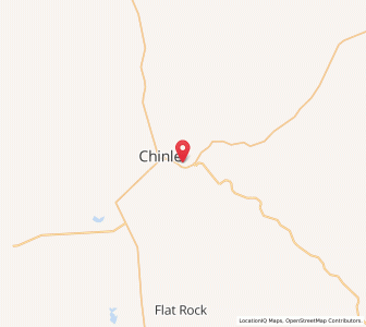 Map of Chinle, Arizona