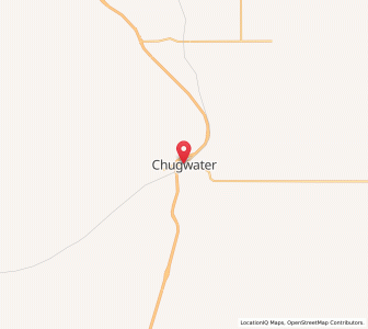 Map of Chugwater, Wyoming