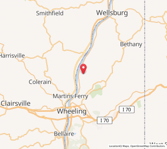 Map of Clearview, West Virginia