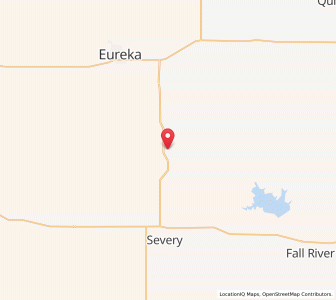 Map of Climax, Kansas