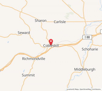 Map of Cobleskill, New York