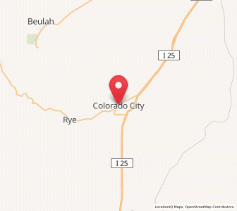 Map of Colorado City, Colorado