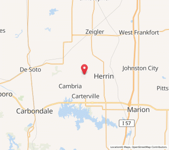 Map of Colp, Illinois