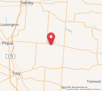 Map of Conover, Ohio